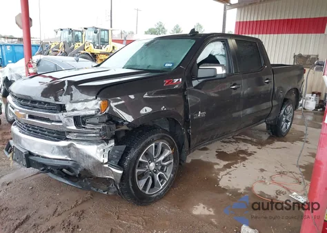 2021 Chevrolet Silverado 1500 4Wd Short Bed Lt z USA, uszkodzony, nr VIN 3GCUYDEDXMG154763